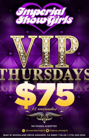 VIP THURSDAY