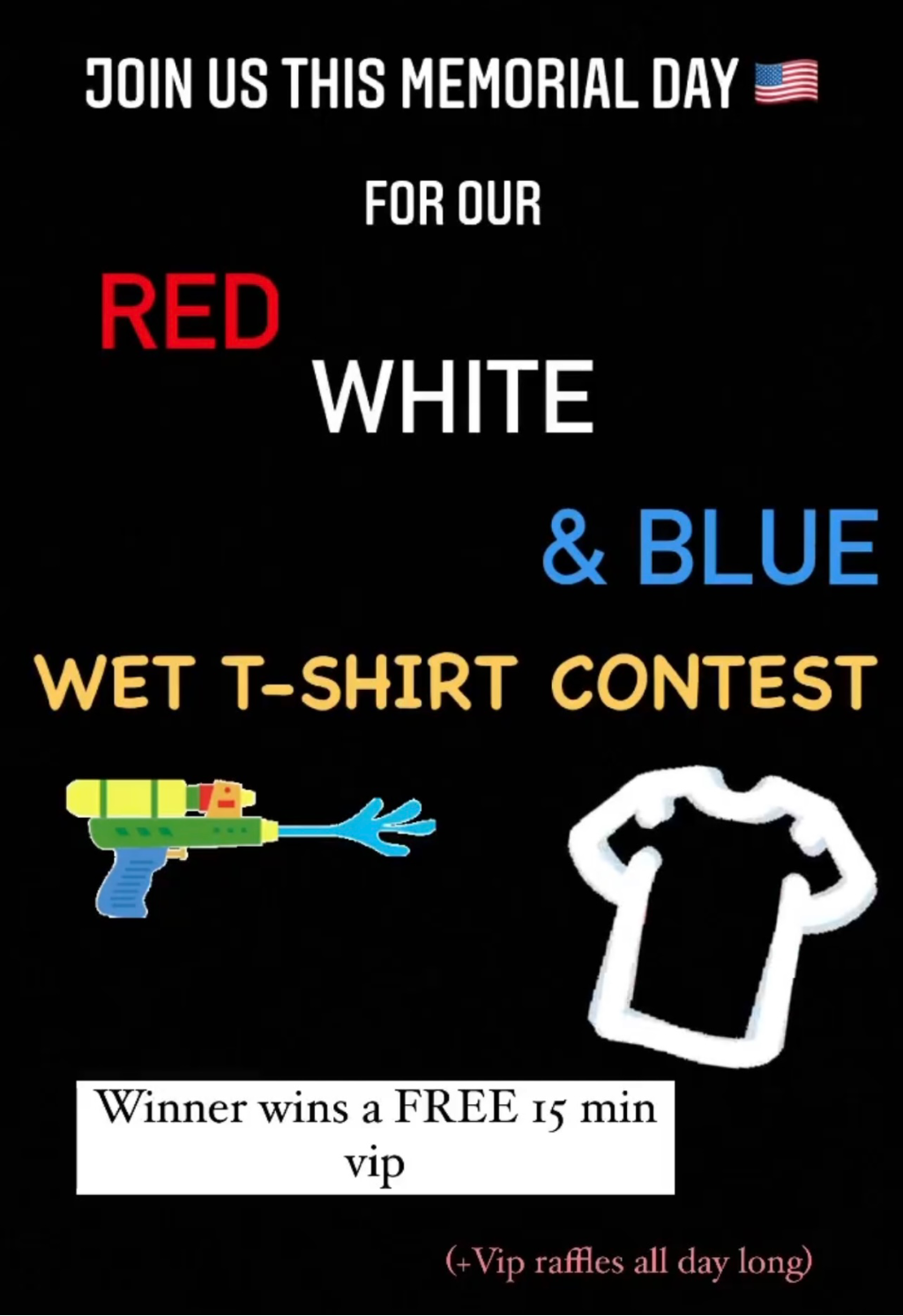 WET T-SHIRT CONTEST!