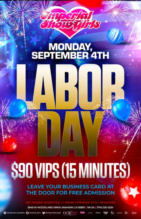 LABOR DAY 09.04.2023