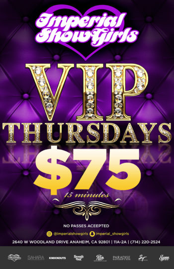 Vip Thursdays