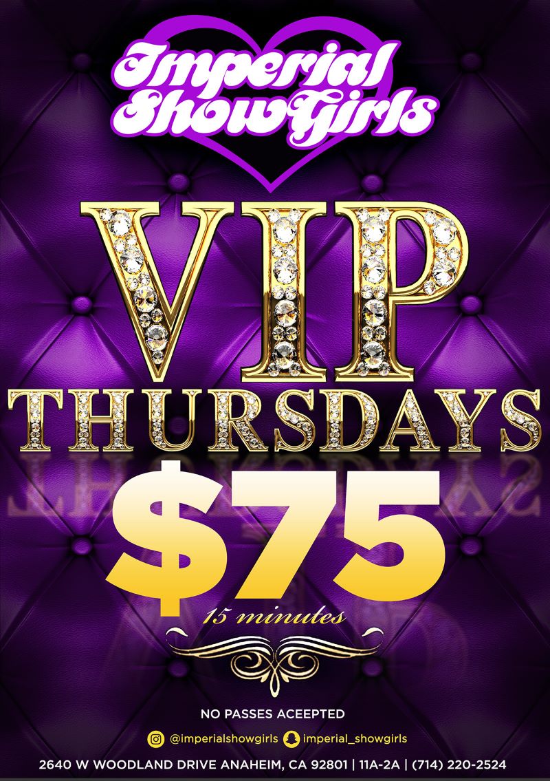 VIP THURSDAY